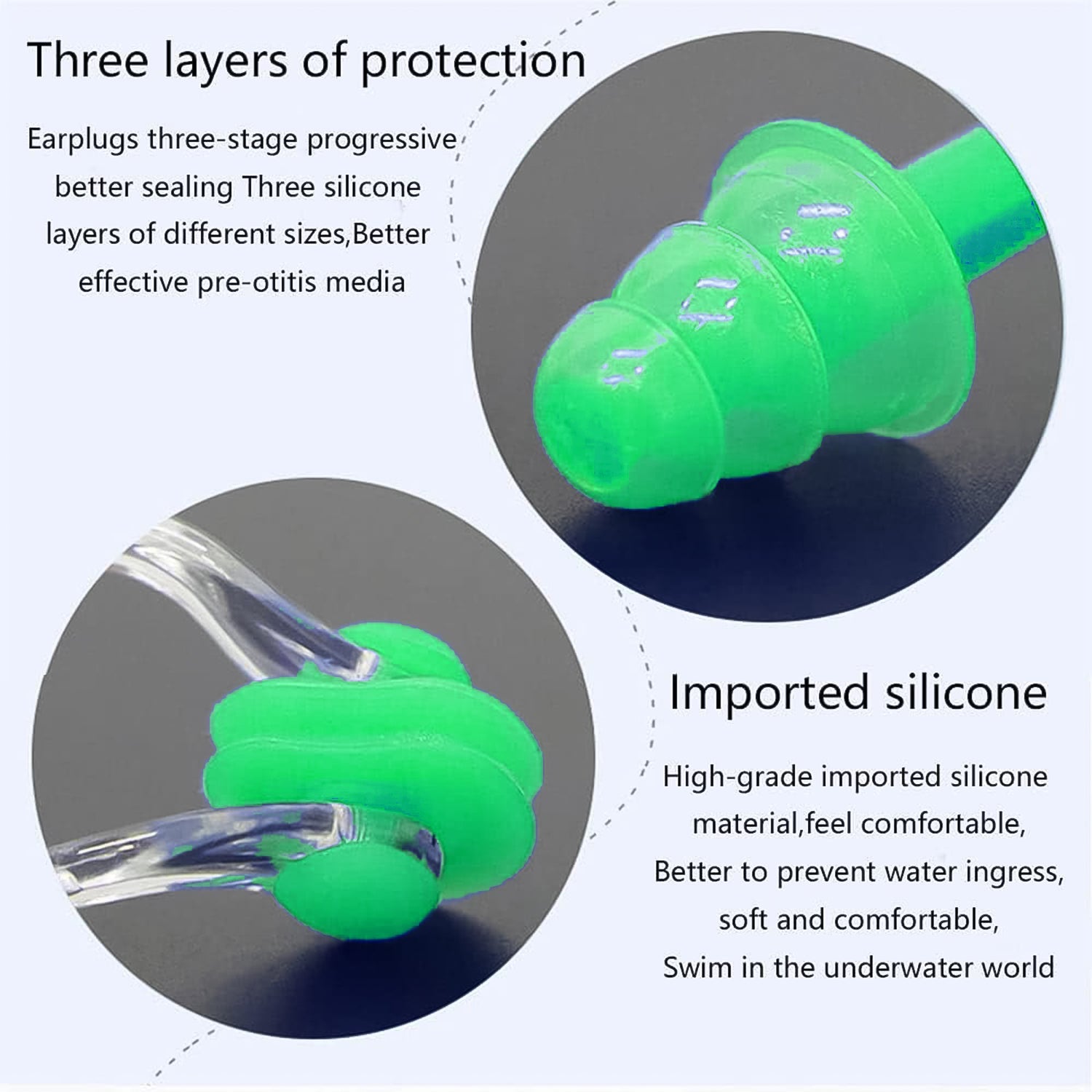 Earplugs & Nose Clip Combo Earplugs & Nose Clip Combo